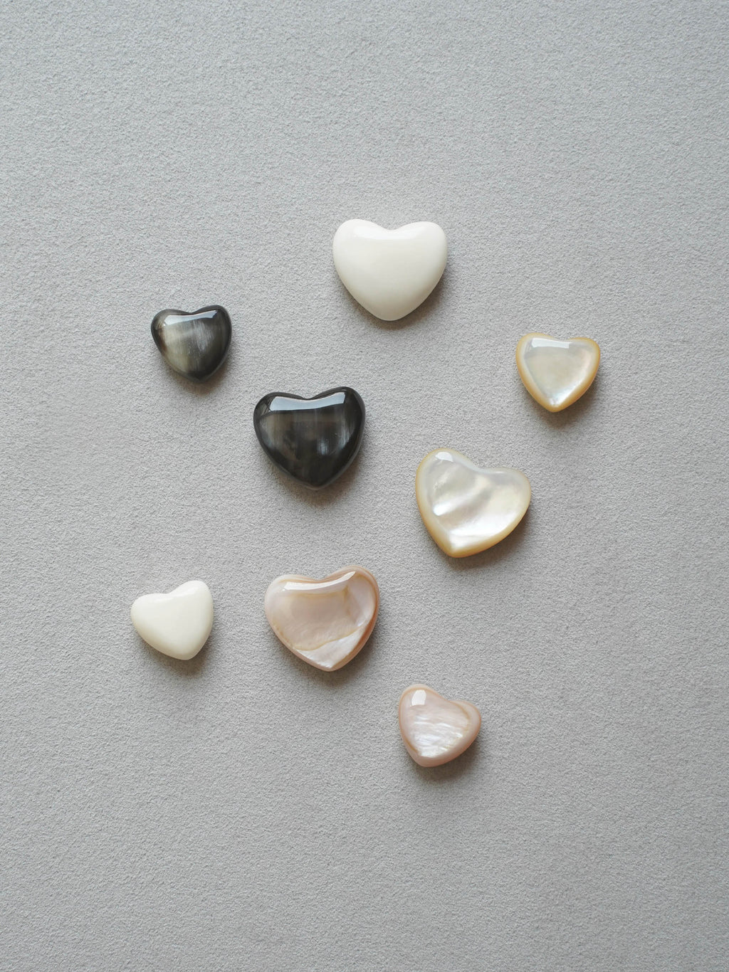sumie｜Heart Button (1pcs)