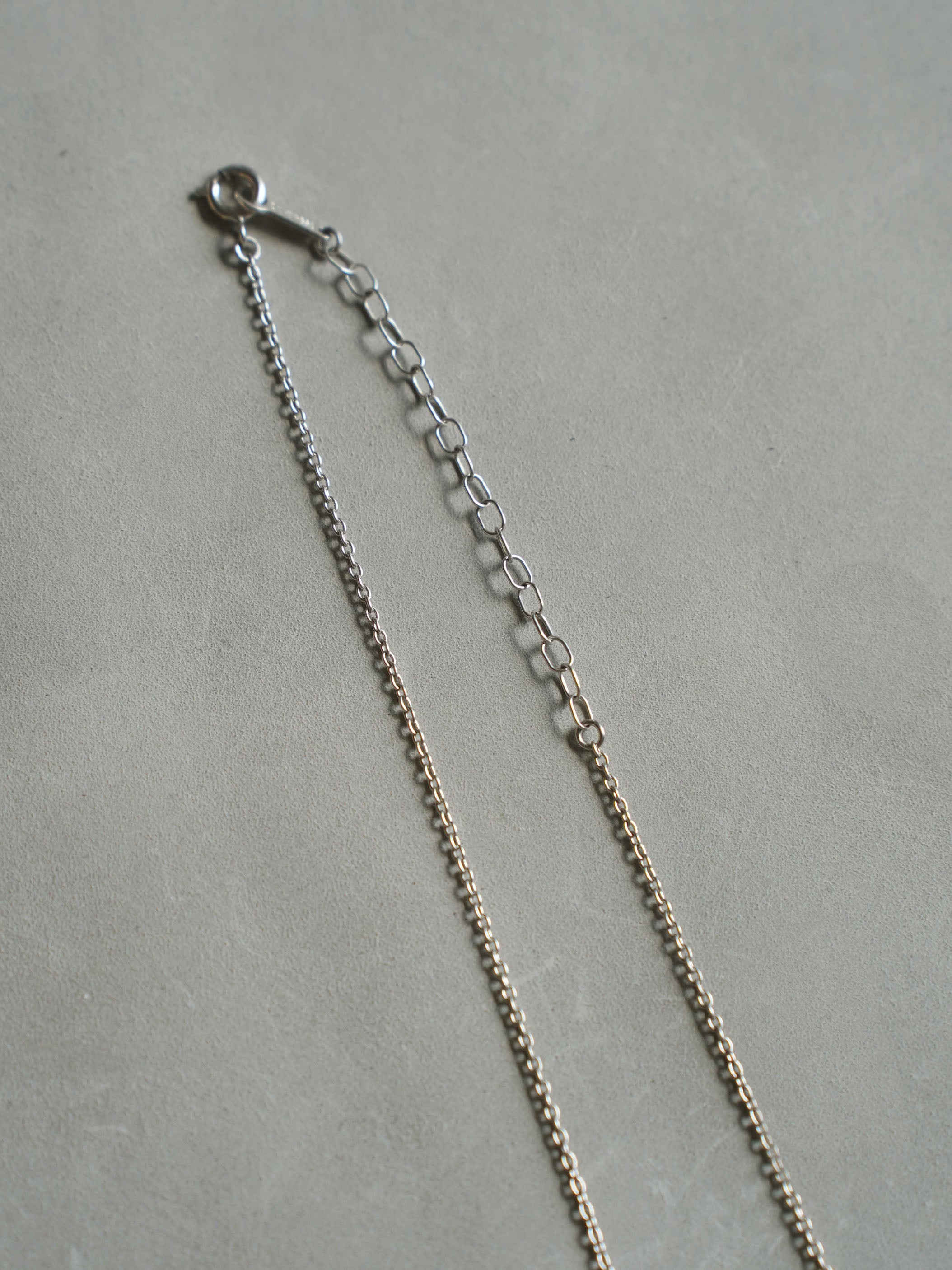 CHIZURU NAGAOKA / DendriticAgate Necklace (silver)