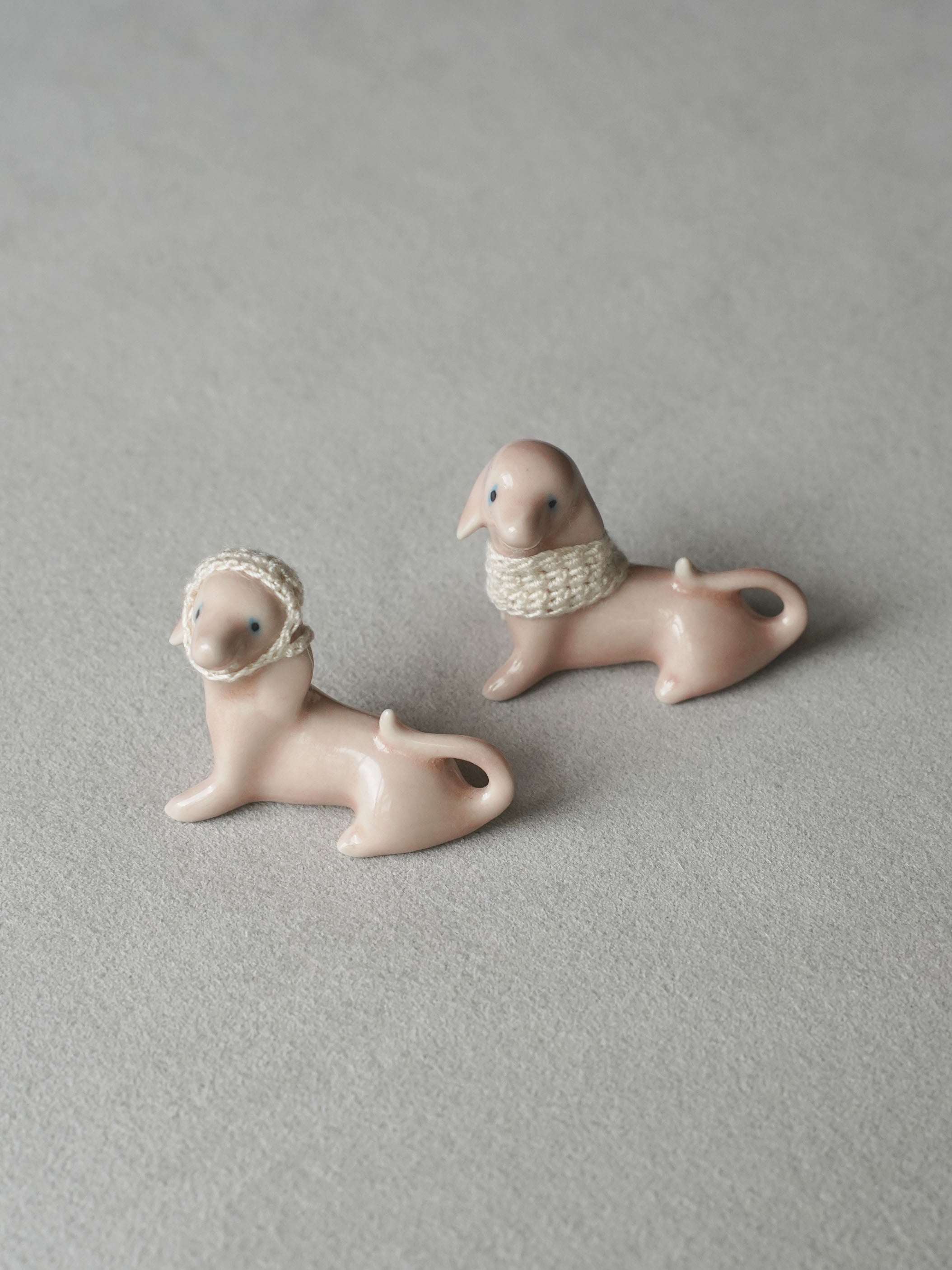 sumie｜PETS ピンクの犬